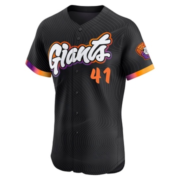 Men's San Francisco Giants Buddy Kennedy Anthracite 2025 City Connect Jersey - Elite