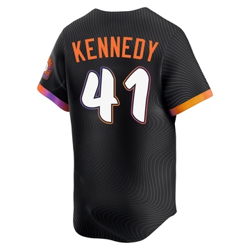 Men's San Francisco Giants Buddy Kennedy Anthracite 2025 City Connect Jersey - Limited