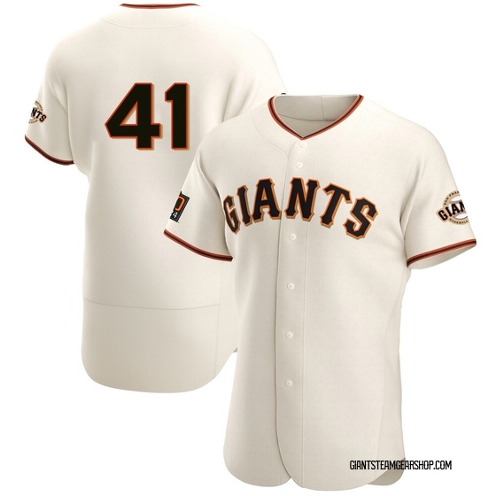 Men's San Francisco Giants Buddy Kennedy Cream Home Jersey - Authentic