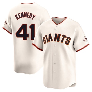 Men's San Francisco Giants Buddy Kennedy Cream Home Jersey - Limited