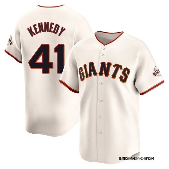 Men's San Francisco Giants Buddy Kennedy Cream Home Jersey - Limited