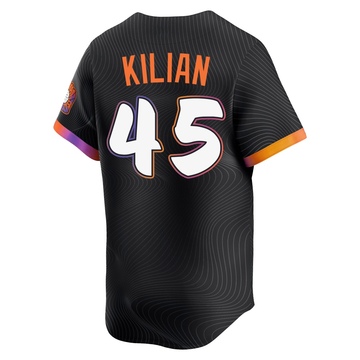 Men's San Francisco Giants Caleb Kilian Anthracite 2025 City Connect Jersey - Limited
