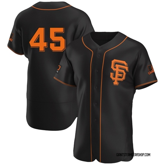 Men's San Francisco Giants Caleb Kilian Black Alternate Jersey - Authentic
