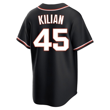 Men's San Francisco Giants Caleb Kilian Black Fashion Out Jersey - Replica