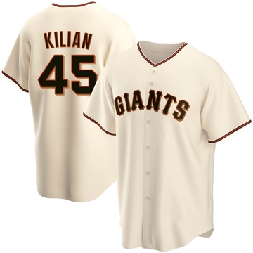 Men's San Francisco Giants Caleb Kilian Cream Home Jersey - Replica