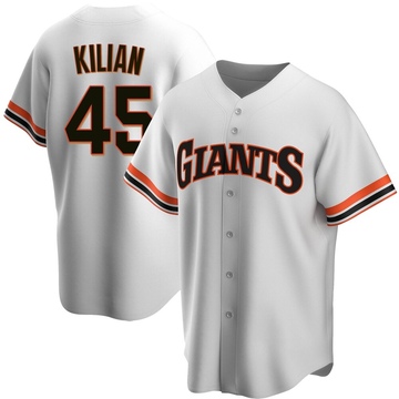 Men's San Francisco Giants Caleb Kilian White Home Cooperstown Collection Jersey - Replica
