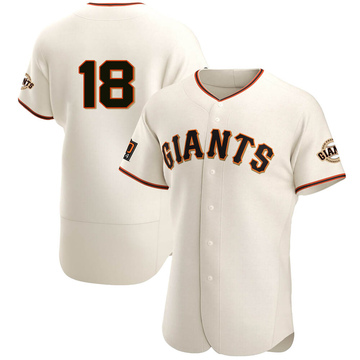 Men's San Francisco Giants Duane Kuiper Cream Home Jersey - Authentic