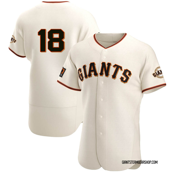 Men's San Francisco Giants Duane Kuiper Cream Home Jersey - Authentic