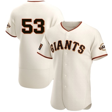 Men's San Francisco Giants Jonah Cox Cream Home Jersey - Authentic