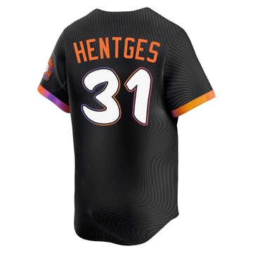 Men's San Francisco Giants Sam Hentges Anthracite 2025 City Connect Jersey - Limited