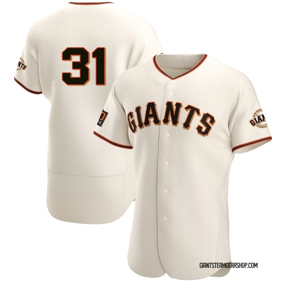 Men's San Francisco Giants Sam Hentges Cream Home Jersey - Authentic
