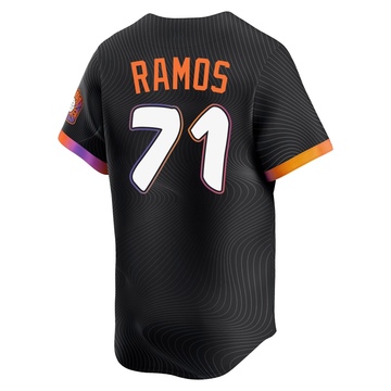 Men's San Francisco Giants Wilkin Ramos Anthracite 2025 City Connect Jersey - Limited