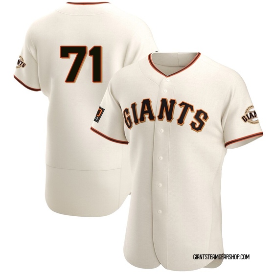 Men's San Francisco Giants Wilkin Ramos Cream Home Jersey - Authentic