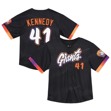 Toddler San Francisco Giants Buddy Kennedy Anthracite 2025 City Connect Jersey - Limited