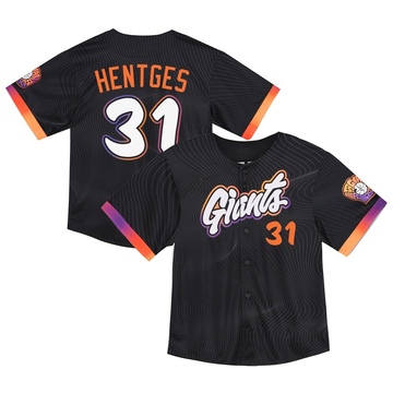 Toddler San Francisco Giants Sam Hentges Anthracite 2025 City Connect Jersey - Limited