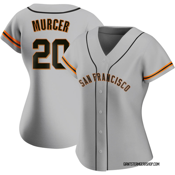 Women's San Francisco Giants Bobby Murcer Gray Road Jersey - Authentic