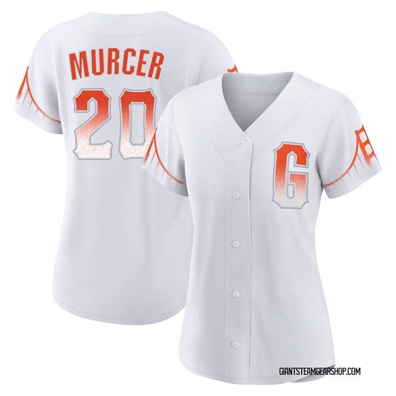 Women's San Francisco Giants Bobby Murcer White 2021 City Connect Jersey - Replica
