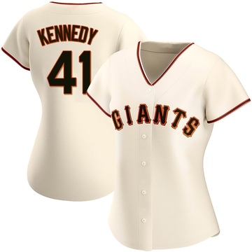 Women's San Francisco Giants Buddy Kennedy Cream Home Jersey - Authentic