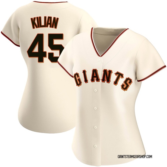 Women's San Francisco Giants Caleb Kilian Cream Home Jersey - Authentic