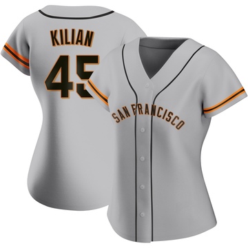 Women's San Francisco Giants Caleb Kilian Gray Road Jersey - Authentic