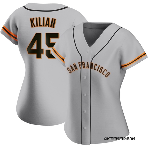 Women's San Francisco Giants Caleb Kilian Gray Road Jersey - Replica