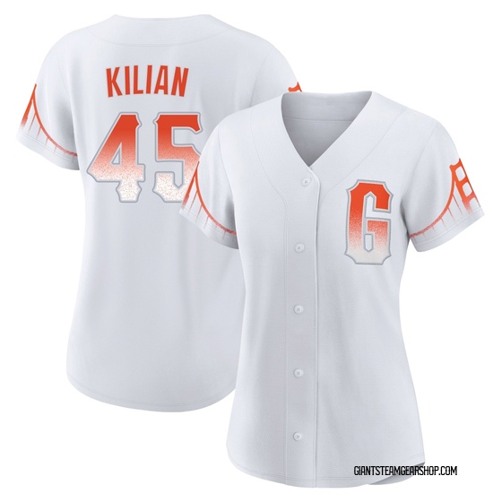 Women's San Francisco Giants Caleb Kilian White 2021 City Connect Jersey - Authentic
