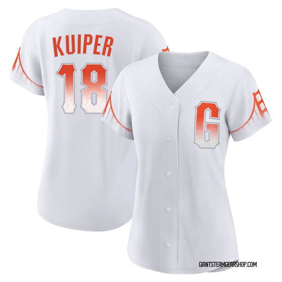 Women's San Francisco Giants Duane Kuiper White 2021 City Connect Jersey - Authentic
