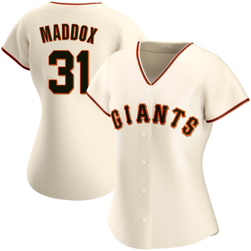 Women's San Francisco Giants Garry Maddox Cream Home Jersey - Replica