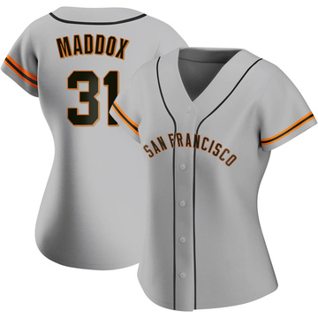 Women's San Francisco Giants Garry Maddox Gray Road Jersey - Authentic