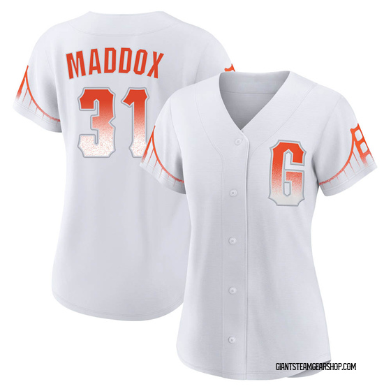 Women's San Francisco Giants Garry Maddox White 2021 City Connect Jersey - Authentic