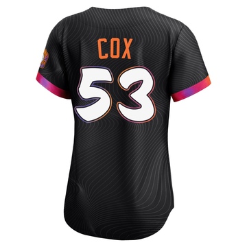 Women's San Francisco Giants Jonah Cox Anthracite 2025 City Connect Jersey - Limited