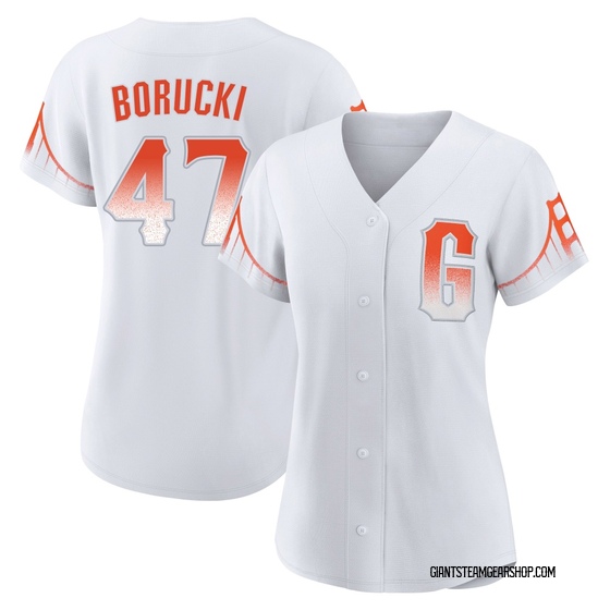 Women's San Francisco Giants Ryan Borucki White 2021 City Connect Jersey - Authentic