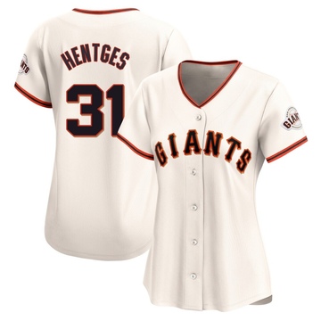 Women's San Francisco Giants Sam Hentges Cream Home Jersey - Limited