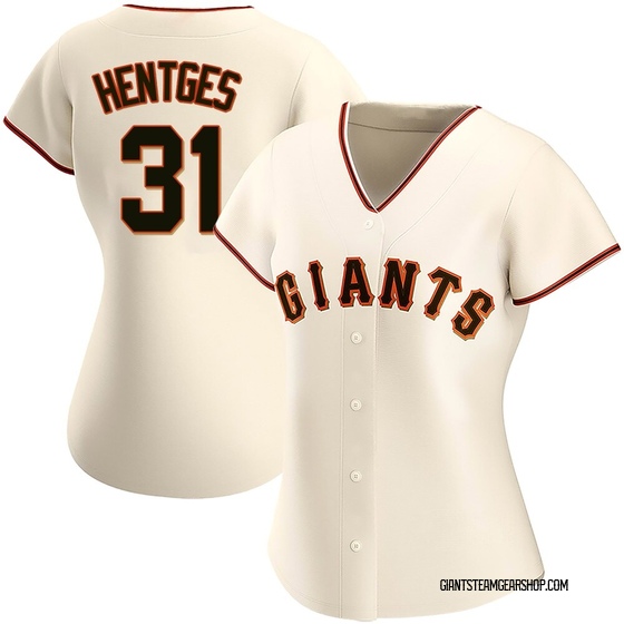 Women's San Francisco Giants Sam Hentges Cream Home Jersey - Replica