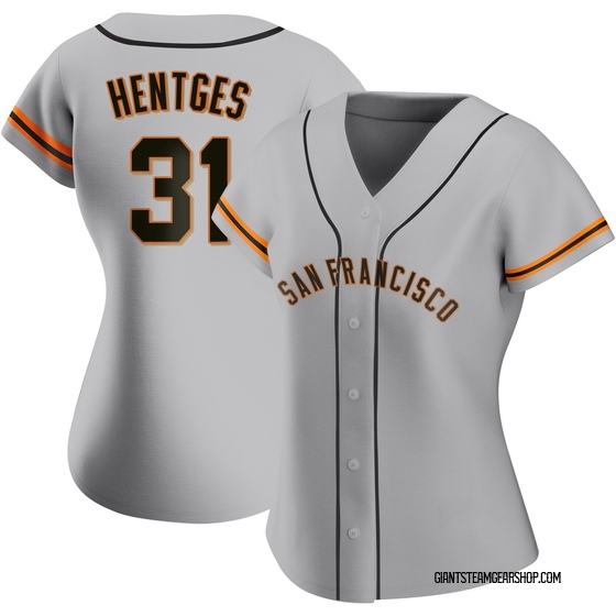Women's San Francisco Giants Sam Hentges Gray Road Jersey - Replica