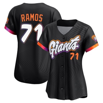 Women's San Francisco Giants Wilkin Ramos Anthracite 2025 City Connect Jersey - Limited