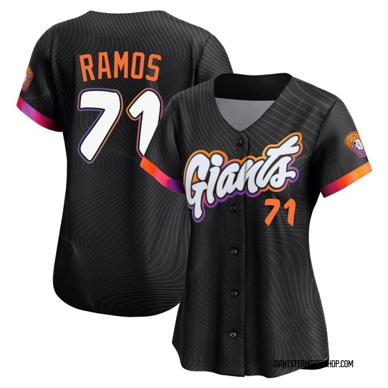 Women's San Francisco Giants Wilkin Ramos Anthracite 2025 City Connect Jersey - Limited