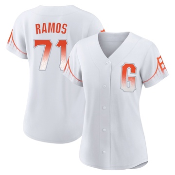 Women's San Francisco Giants Wilkin Ramos White 2021 City Connect Jersey - Replica