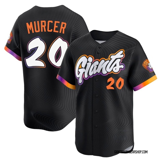 Youth San Francisco Giants Bobby Murcer Anthracite 2025 City Connect Jersey - Limited