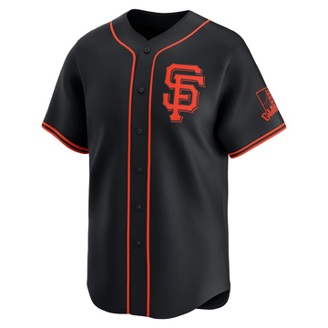 Youth San Francisco Giants Bobby Murcer Black Alternate Jersey - Limited
