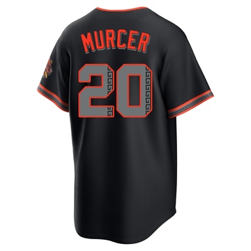 Youth San Francisco Giants Bobby Murcer Black Alternate Stadium Jersey - Limited