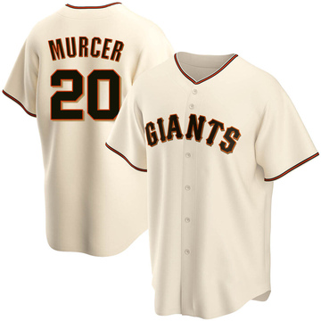Youth San Francisco Giants Bobby Murcer Cream Home Jersey - Replica