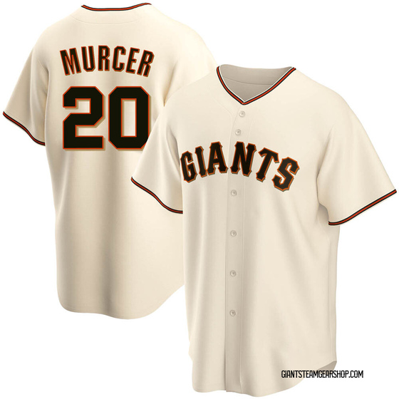 Youth San Francisco Giants Bobby Murcer Cream Home Jersey - Replica