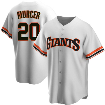 Youth San Francisco Giants Bobby Murcer White Home Cooperstown Collection Jersey - Replica