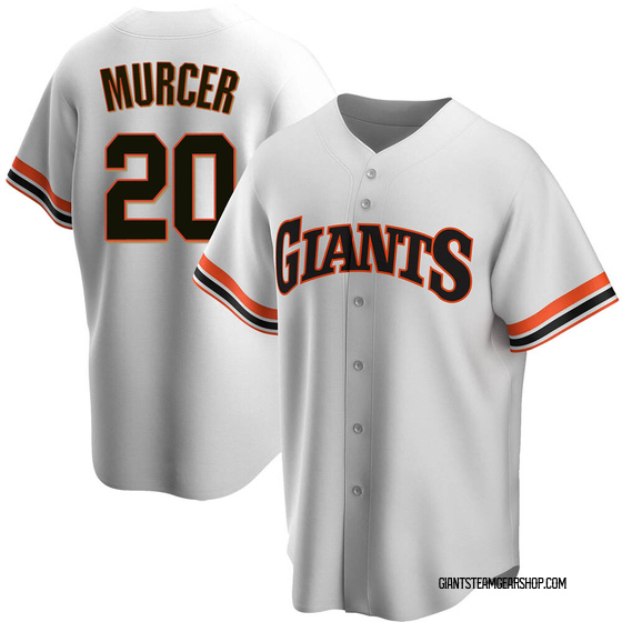 Youth San Francisco Giants Bobby Murcer White Home Cooperstown Collection Jersey - Replica