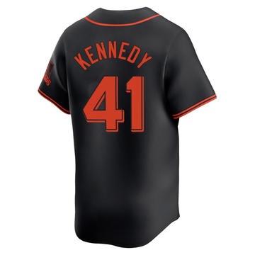 Youth San Francisco Giants Buddy Kennedy Black Alternate Jersey - Limited