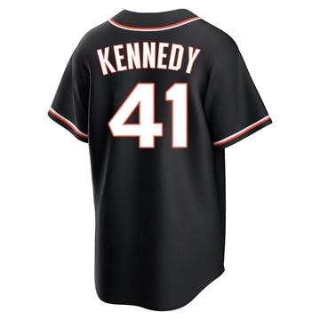 Youth San Francisco Giants Buddy Kennedy Black Fashion Out Jersey - Replica