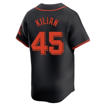 Youth San Francisco Giants Caleb Kilian Black Alternate Jersey - Limited
