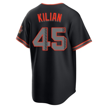 Youth San Francisco Giants Caleb Kilian Black Alternate Stadium Jersey - Limited
