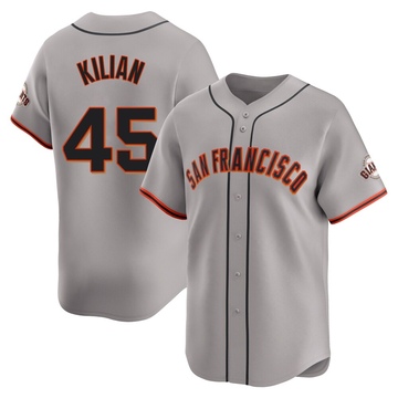 Youth San Francisco Giants Caleb Kilian Gray Away Jersey - Limited